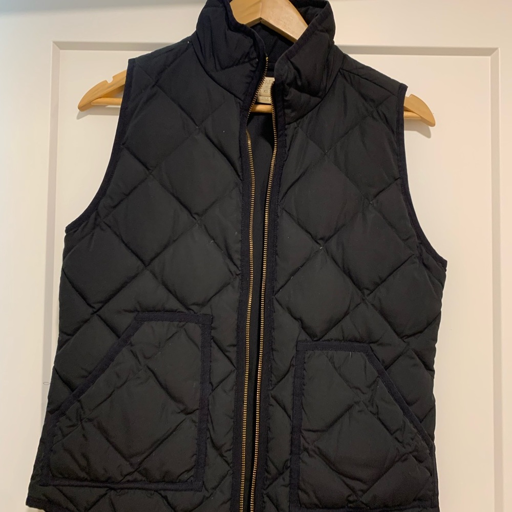J. Crew Quilted Vest XS